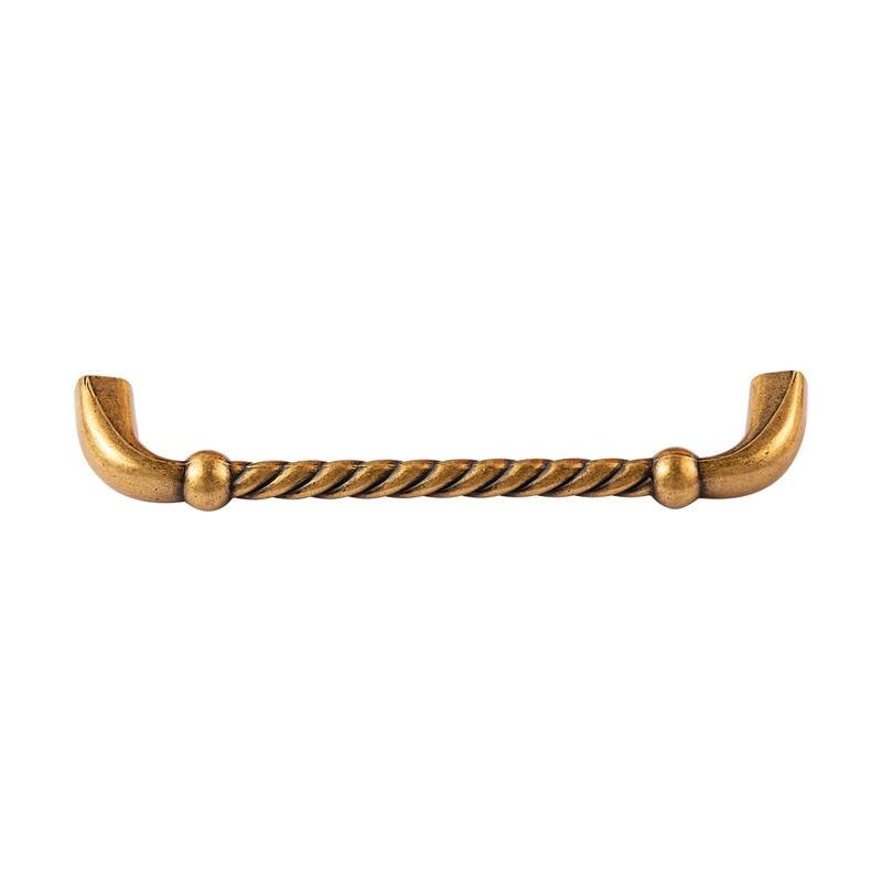 Utopia Alley Naples Cabinet Ring Metal Drawer Pull knob/Pull, Antique European Brass, knobs 1.48"/3.75"/5" center to center