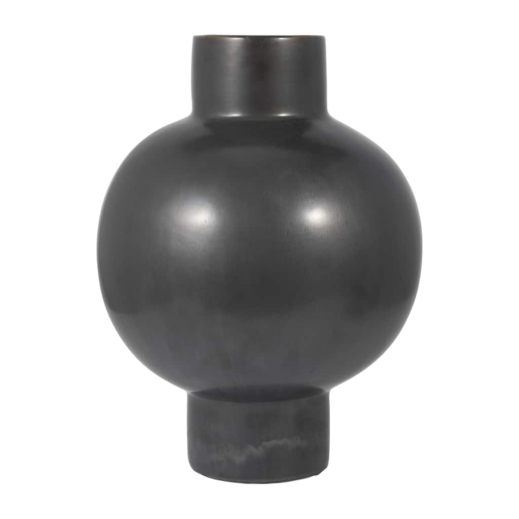 Sagebrook Home Neutral Round Modern Ceramic Bubble Vase