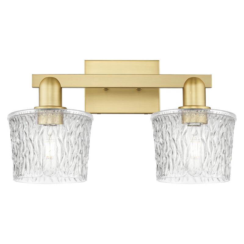 Innovations Lighting Endless Possibilities Arcadia - Niagara - 2 Light 18" Bath Vanity Light - Satin Gold