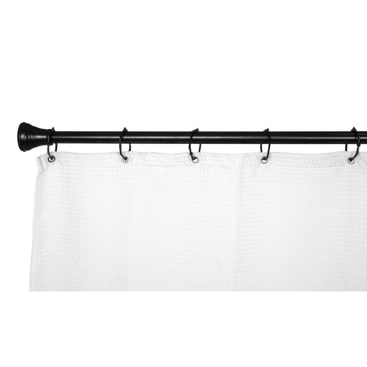Utopia Alley Rustproof Zinc Shower Curtain Rings for Bathroom, Set of 12