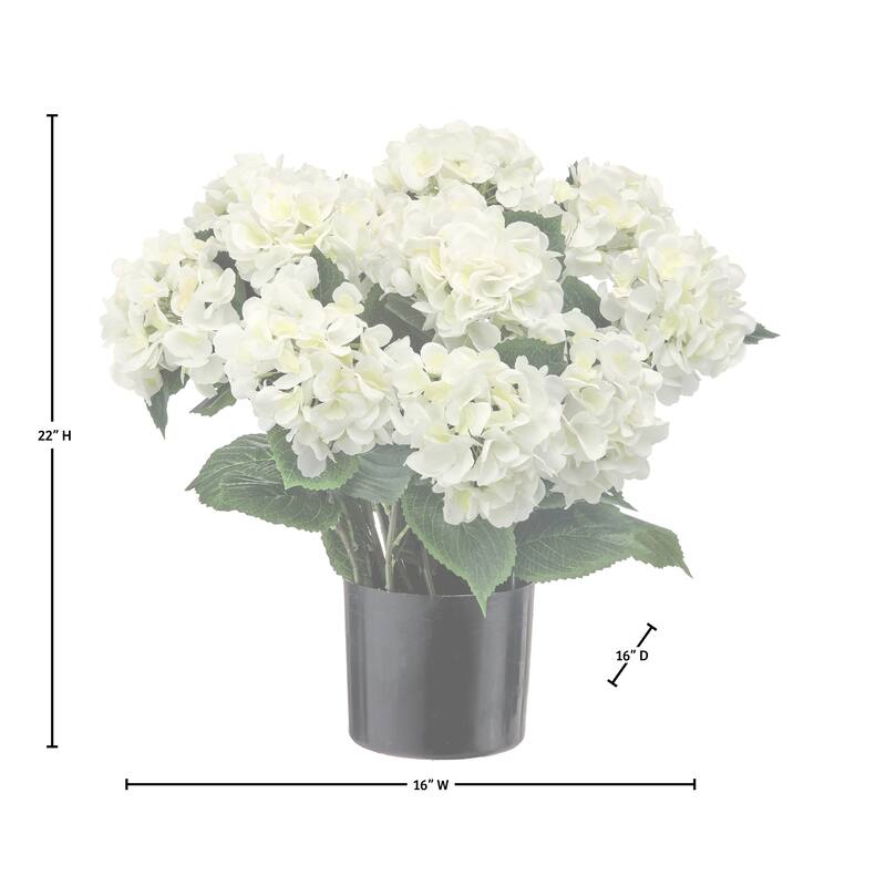 22" Potted Garden Hydrangea
