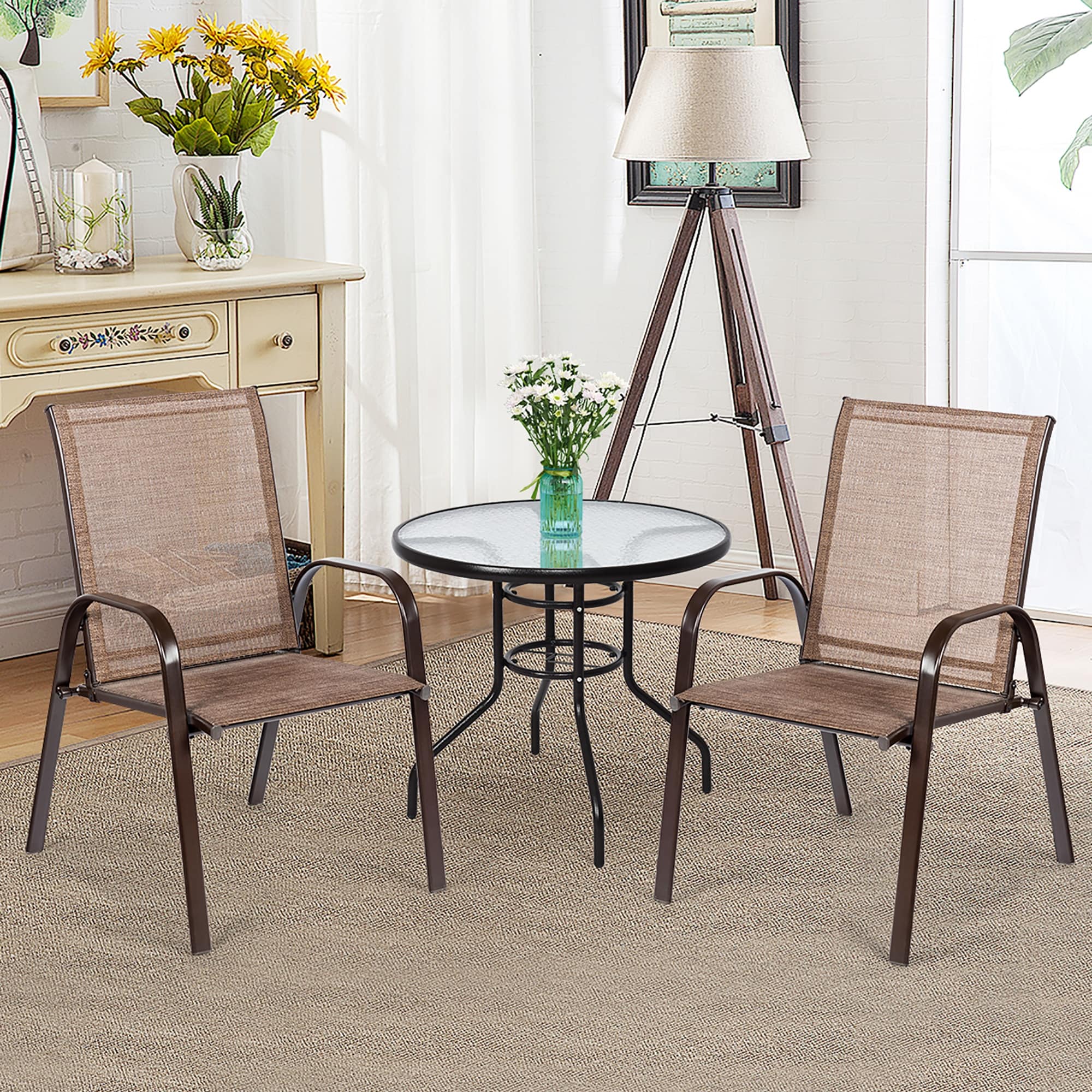 Outdoor Patio Garden Chairs Set of 2 On Sale Bed Bath
