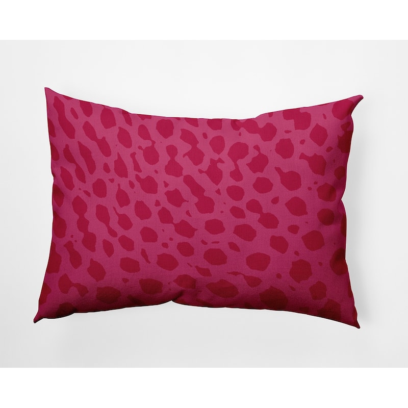 Lots of Spots Decorative Throw Pillow - Pink - 14" x 20"