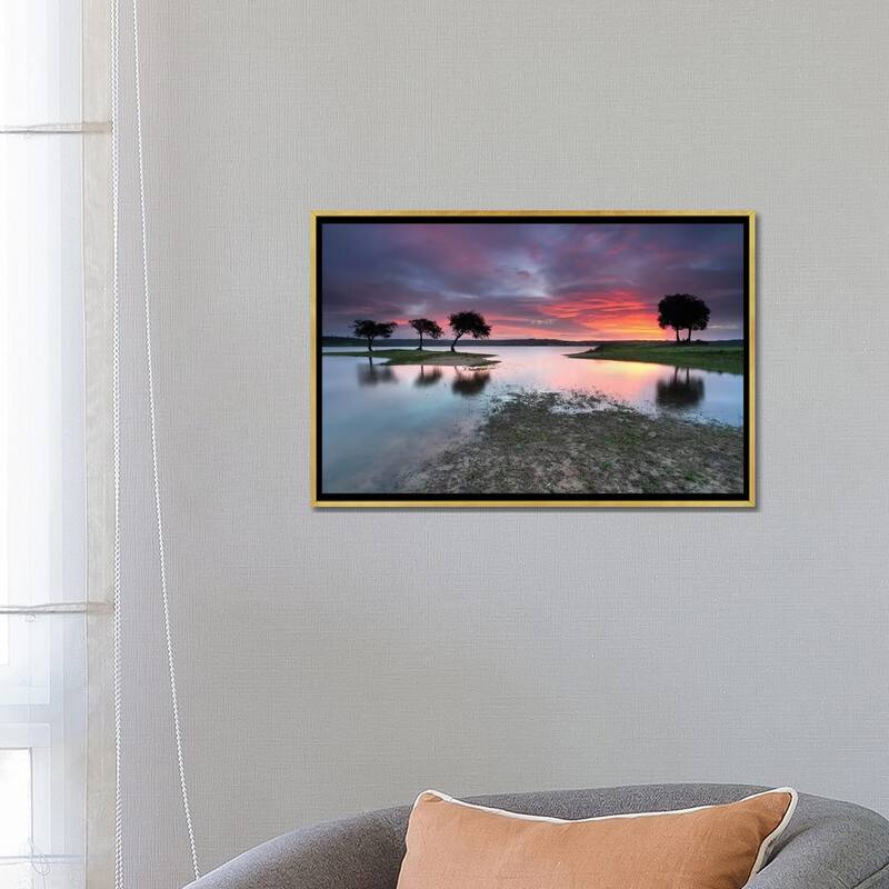 iCanvas "The Blessing Of The Sun" by Rui David Framed
