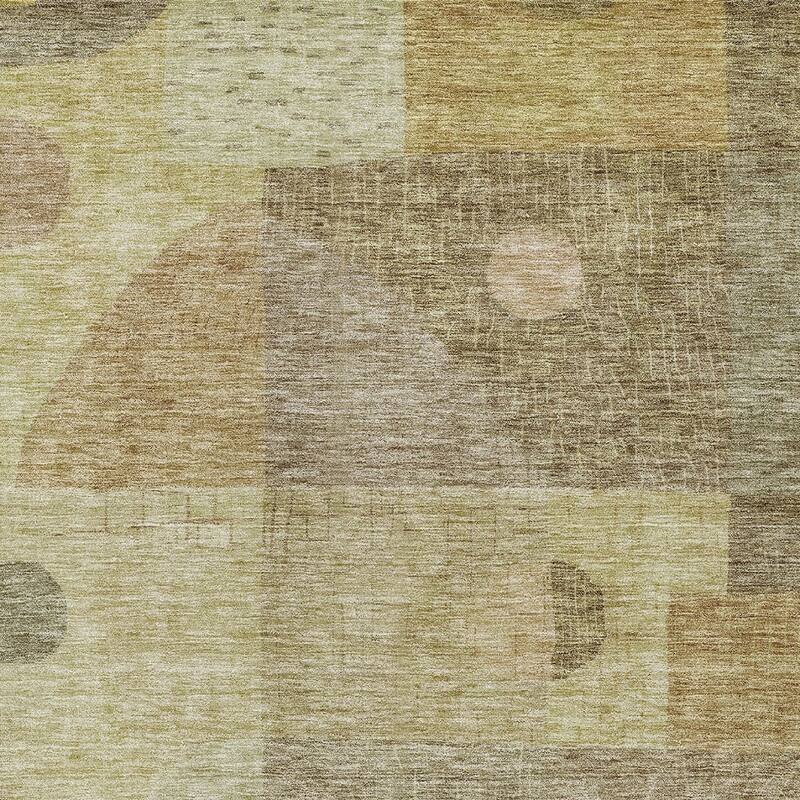 HomeRoots Geometric Transitional Rectangle Outdoor Rug