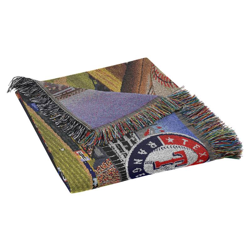 MLB Woven Tapestry Throw Blanket