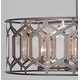 preview thumbnail 7 of 9, Minka Lavery 3587 Hexly 6 Light 28" Wide Crystal Pendant