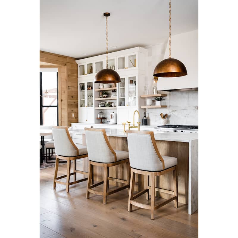 Maven Lane Vienna Swivel Kitchen Stool