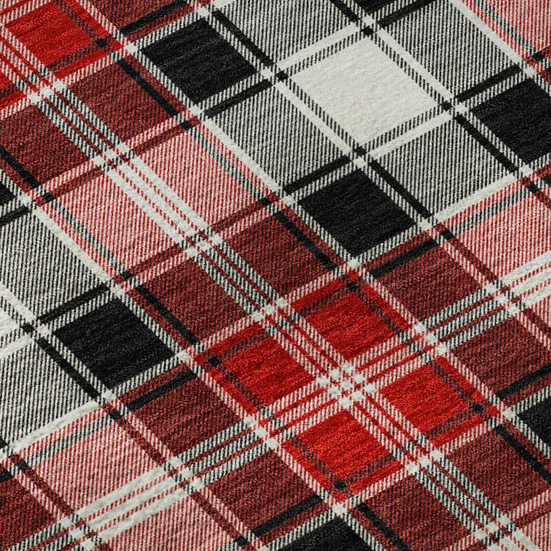 Premium Washable Super Soft Christmas Plaid Mayfield Rug