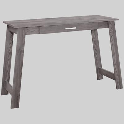 Contemporary 42-inch Computer Desk with Storage Drawer, Ideal for Home Office, Laptop & Study Workspaces