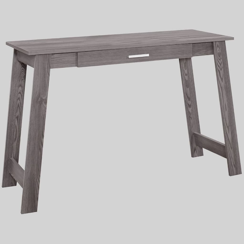 Contemporary 42-inch Computer Desk with Storage Drawer, Ideal for Home Office, Laptop & Study Workspaces