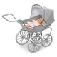 preview thumbnail 7 of 7, Badger Basket London Doll Pram - Executive Gray