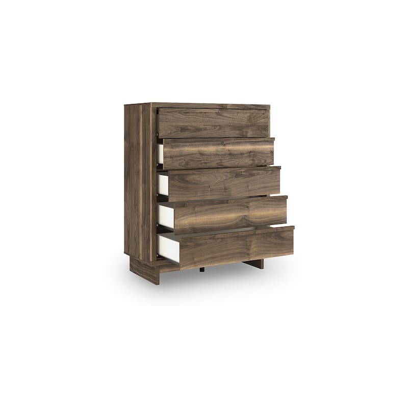 Signature Design by Ashley Darcalli Brown Wide Chest of Drawers
