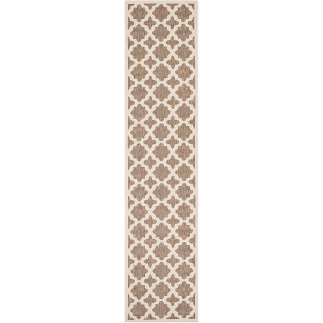 SAFAVIEH Courtyard Dorthey Indoor/ Outdoor Patio Backyard Rug
