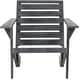 preview thumbnail 6 of 8, SAFAVIEH Lanty Grey Adirondack Chair