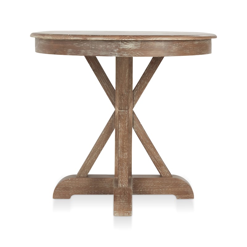 Maxwell Oval Pine Wood Dining Table by Kosas Home