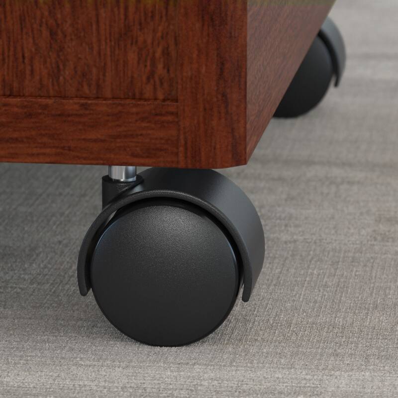 Series C 60W Desk with Mobile File Cabinet by Bush Business Furniture