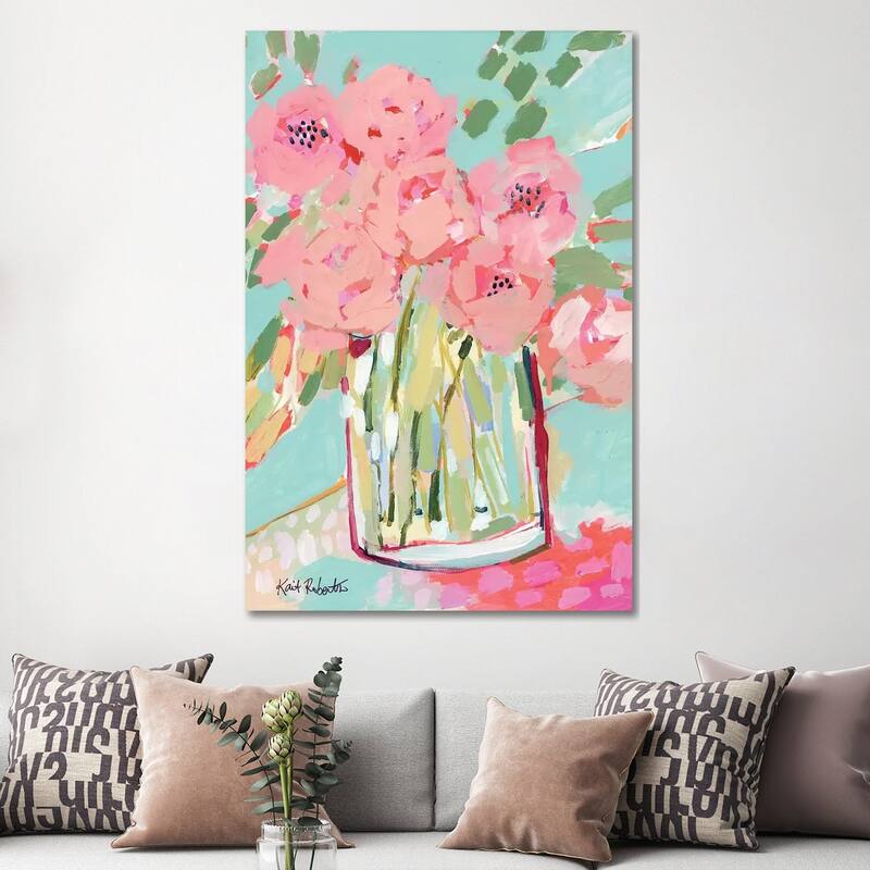 iCanvas "Hot Pink Summer" by Kait Roberts Canvas Print