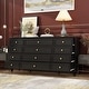 preview thumbnail 37 of 62, Modern Wood Dresser Bedroom Storage Drawer Organizer Closet Drawers