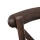 preview thumbnail 33 of 49, 2 Pack Stackable Wood Cross Back Chair