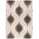 preview thumbnail 26 of 57, SAFAVIEH Florida Shag Bertille Geometric 1.2-inch Thick Rug