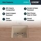preview thumbnail 38 of 47, Lexicon Undermount Quartz 15 Inch Single Bowl Kitchen Sink Kit