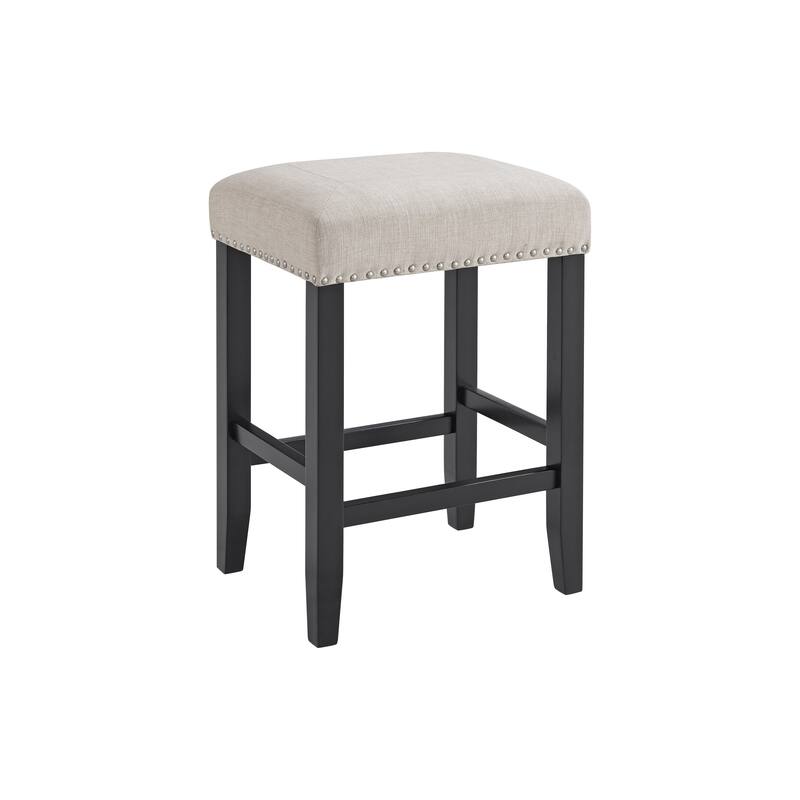 Cordero Wood Glass Top 72-Inch Wide Counter Height Console Bar Table and 3 Stools Set