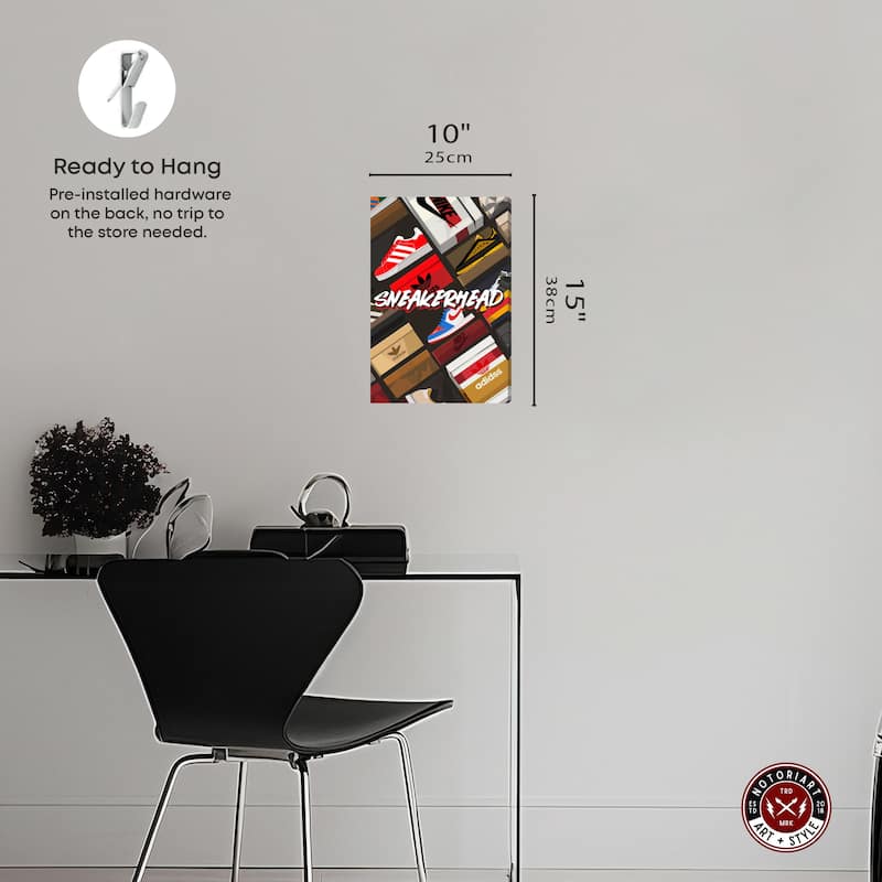 Notoriart Sneakerhead Collection Gallery Wrapped Sneaker 1 Piece Canvas Wall Art