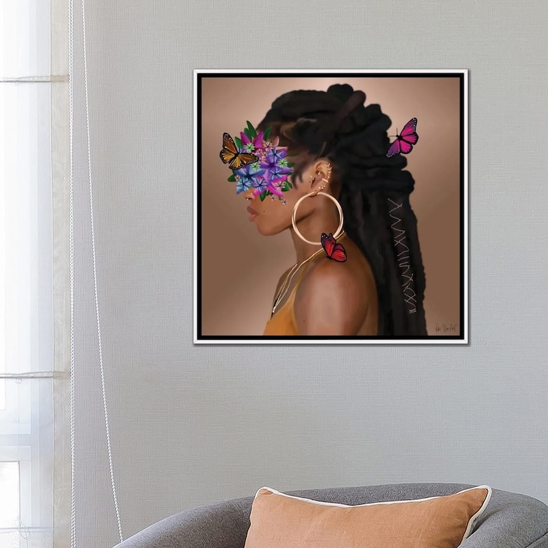 iCanvas "Zuri" by Faith with an E Framed Canvas Print