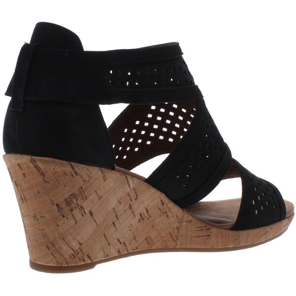 Rockport black wedges Clearance