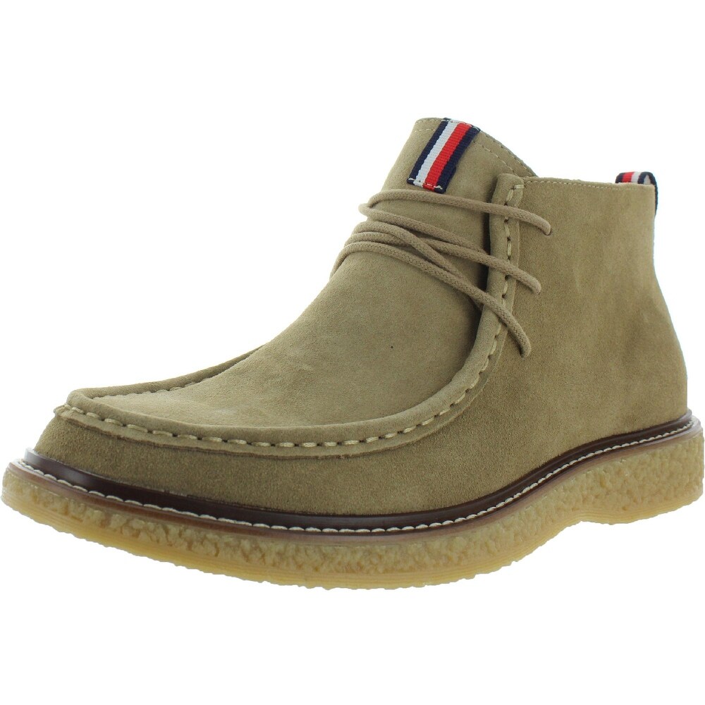 tommy hilfiger dressy leather lace up boot
