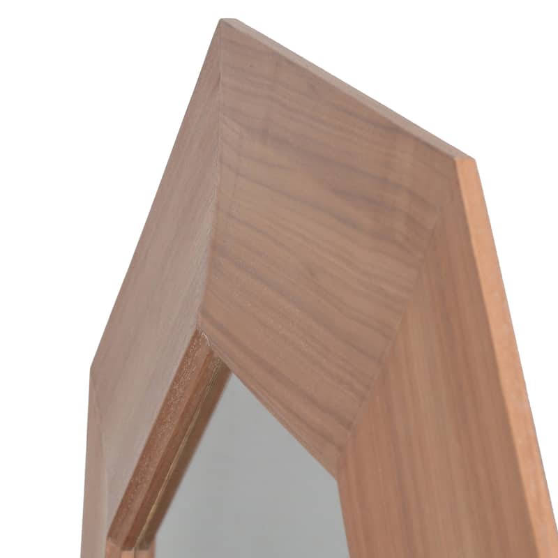 SAFAVIEH Couture Lacarlo 43.7-inch Octagon Wood Mirror - 43.7"W x 1.6"D x 43.7"H