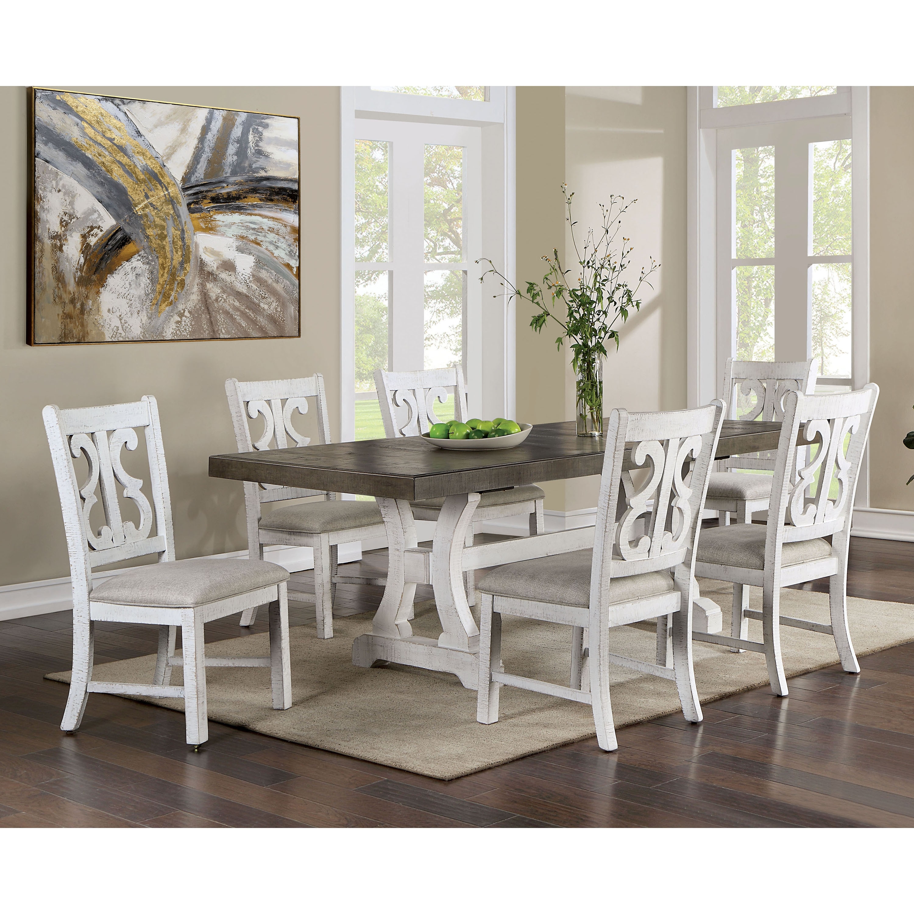 White best sale table sets