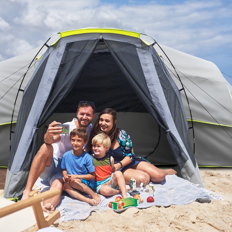 Three Rooms 10 Persons Camping Family Tent 3 Room 10 Person On Sale Bed Bath Beyond 38325043
