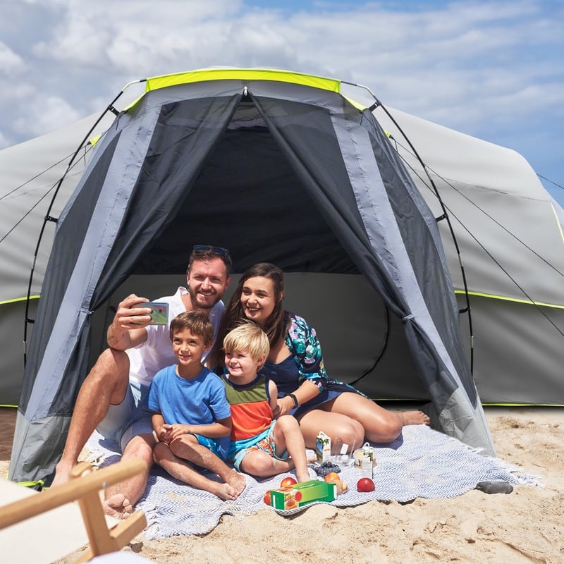 Three Rooms 10 Persons Camping Family Tent - 3 Room - 10 Person