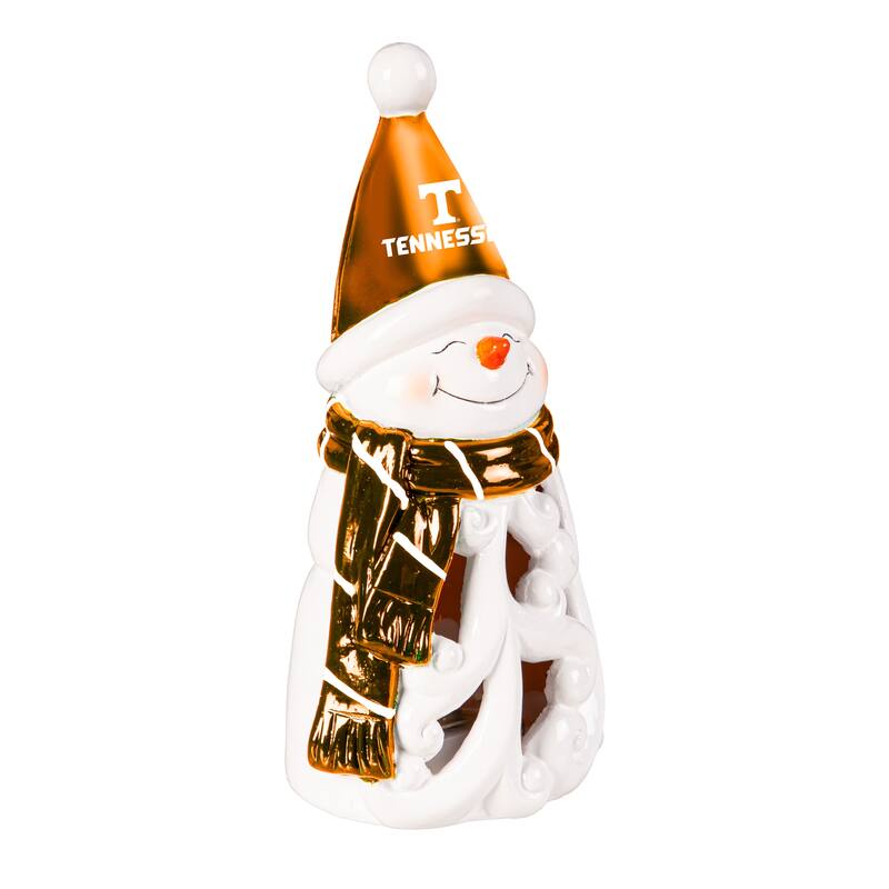 University of Tennessee Snowman LED Garden Statuary, 8"