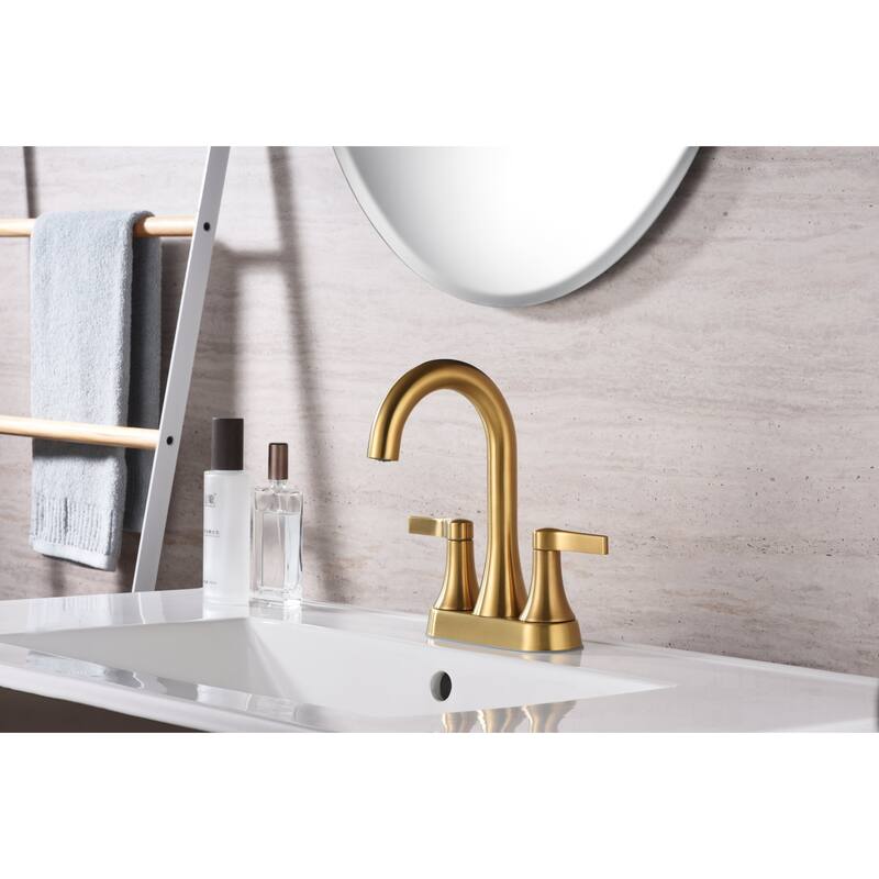 Ultra Faucets Nita Collection Two-Handle 4" Centerset Lavatory Faucett