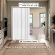 preview thumbnail 7 of 25, CHICOLOGY Adjustable Sliding Panels, 4-Rail Track, for Large Windows