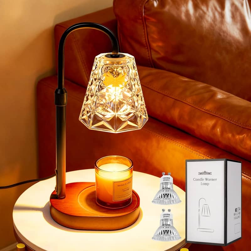 Candle Warmer Lamp with Timer, Wax Melt Warmer for Scented Jar
