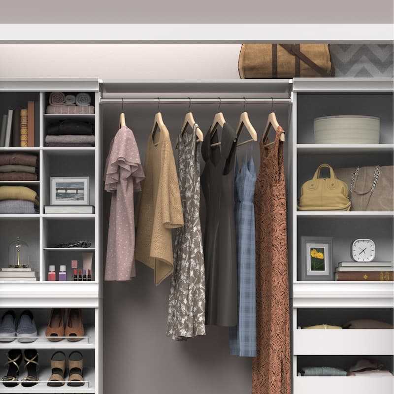ClosetMaid Modular Storage Top Shelf & Hang Rod Kit