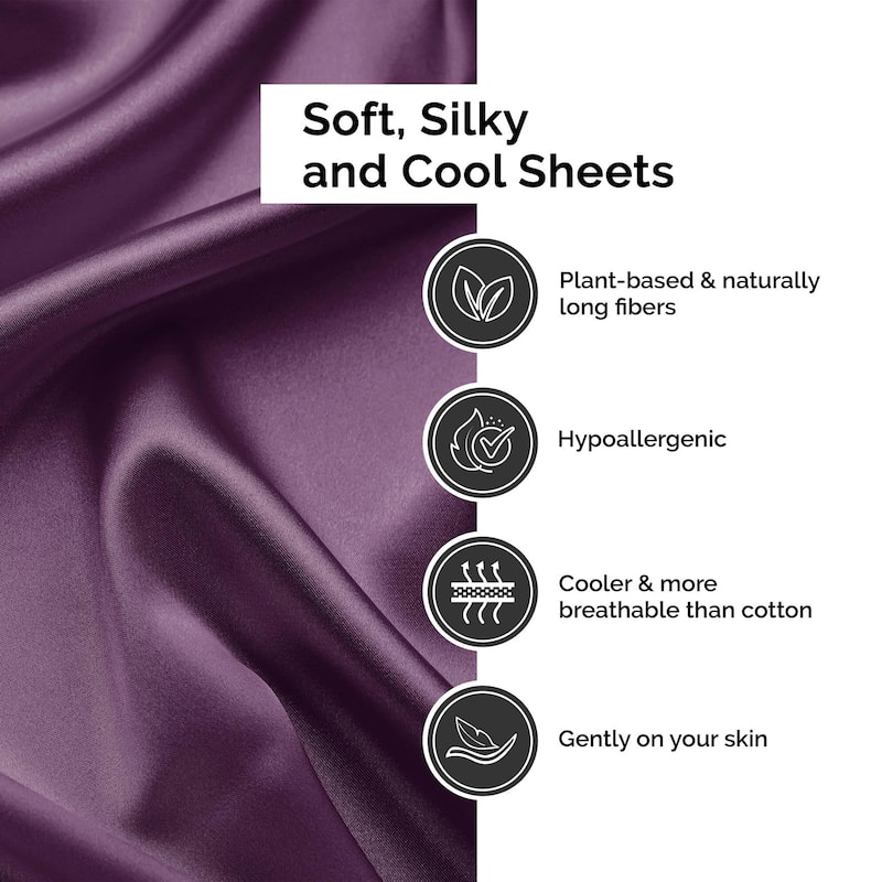 Superior Rayon from Bamboo 300 Thread Count Deep Pocket Sheet Set