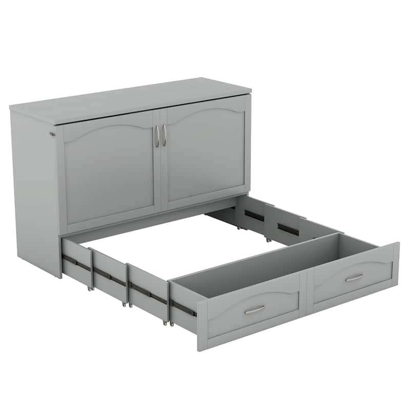 Murphy Bed with drawer and a set of Sockets