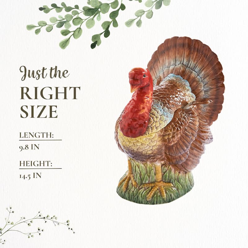 Spode Woodland Turkey Soup Tureen - 96 oz