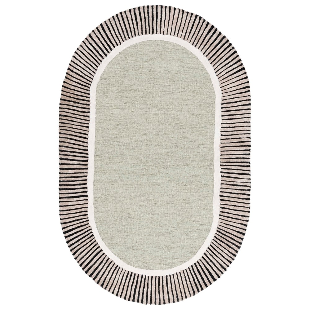 SAFAVIEH Handmade Fifth Avenue Zvjatka Mid-Century Modern Wool Rug