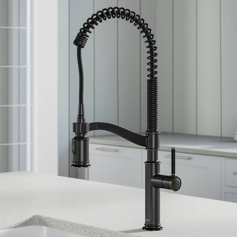 Kraus Sellette Commercial 2-Function Pulldown Kitchen Faucet