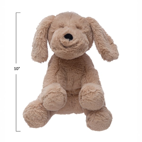 Plush Dog - 10.0"L x 8.0"W x 5.0"H
