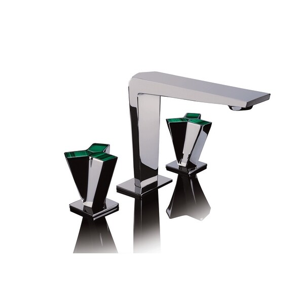 Altmans Limited Widespread Lavatory Set Malachite Polished Chrome. Opens flyout.