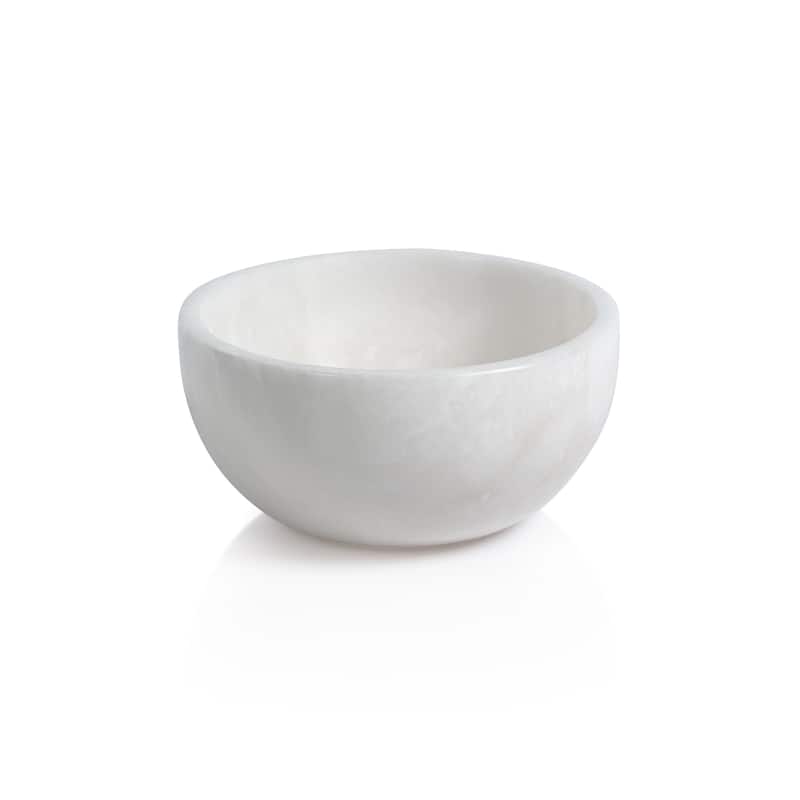 Baltic MultiServe White Alabaster Bowl - 6"