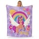 preview thumbnail 2 of 70, Hasbro My Little Pony Silk Touch Throw Blanket
