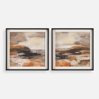 Uttermost Cinnamon Shore Framed Prints Set of 2